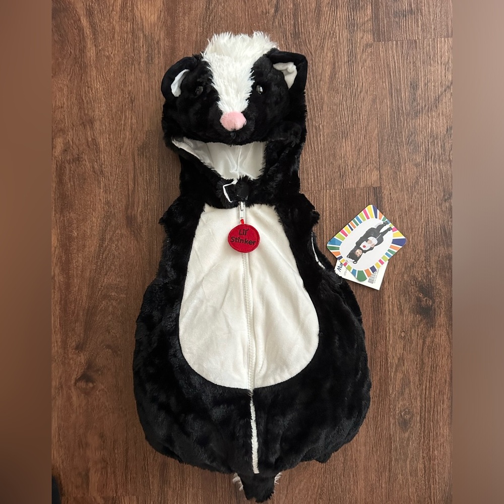 18 month “Lil Stinker” skunk costume